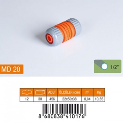 1\2 LÜX PLS. HORTUM EKİ (12/456)